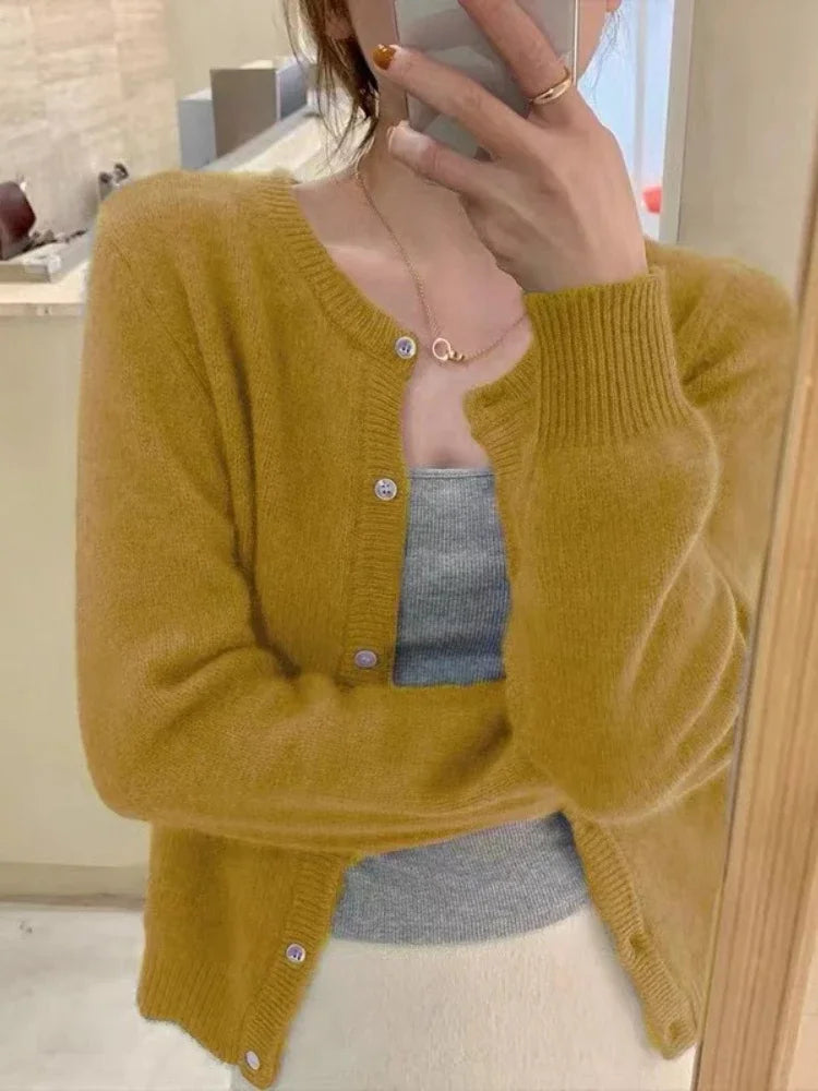 Korean Knitted Cardigan