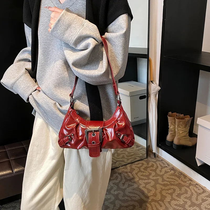 Vintage Leather Shoulder Bag