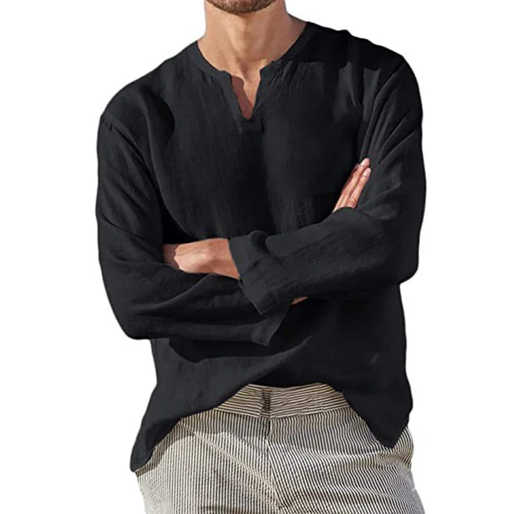 Cozy Casual Lightweight V Neck