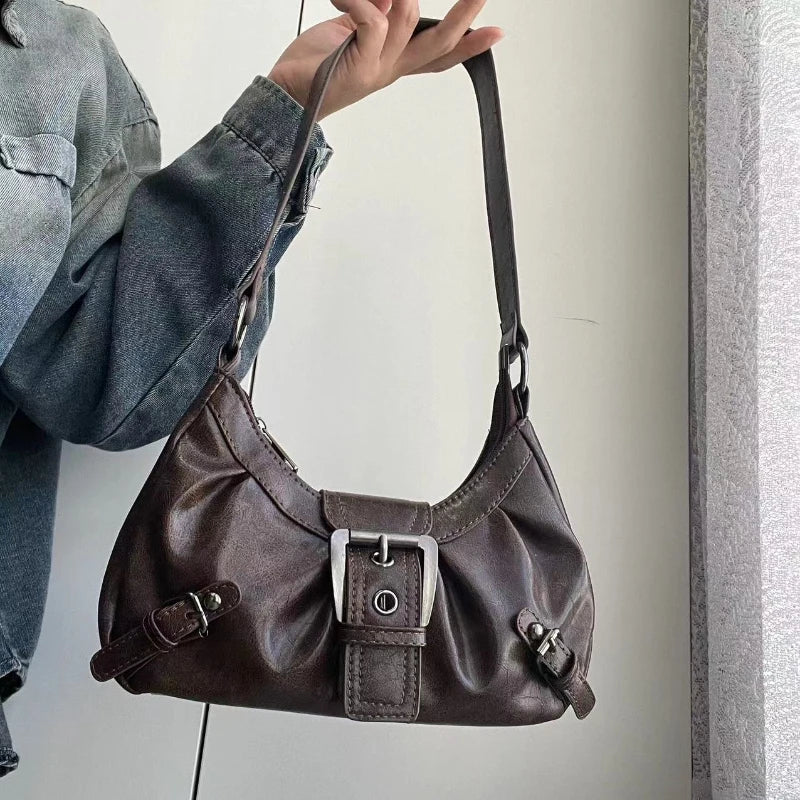 Vintage Leather Shoulder Bag