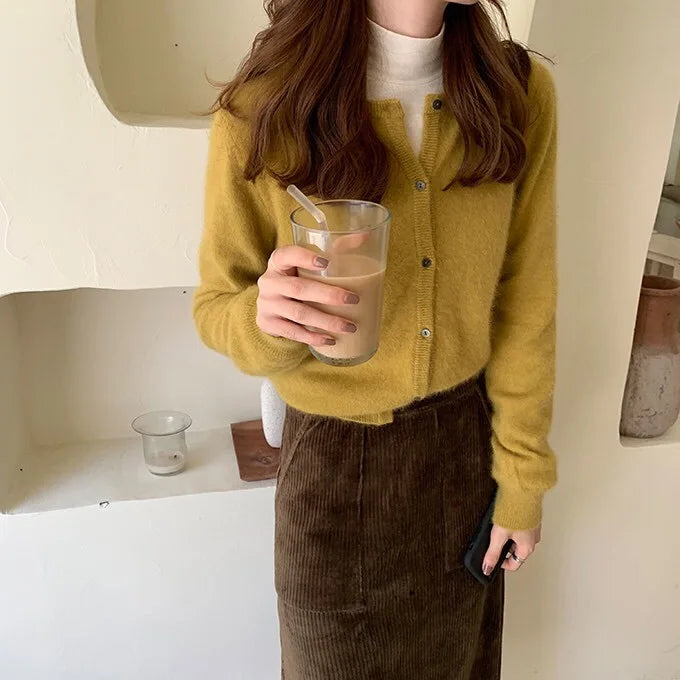 Korean Knitted Cardigan