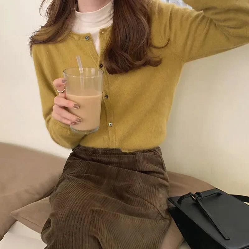Korean Knitted Cardigan