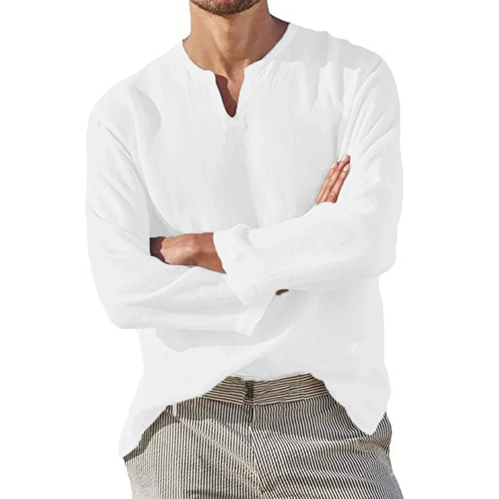Cozy Casual Lightweight V Neck