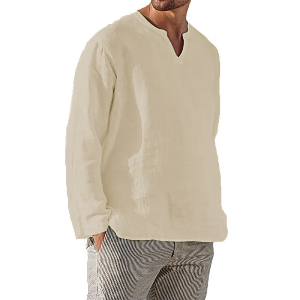 Cozy Casual Lightweight V Neck