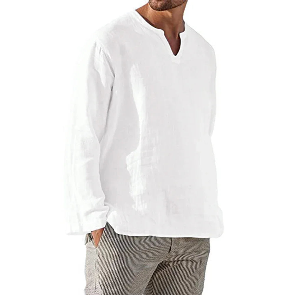 Cozy Casual Lightweight V Neck