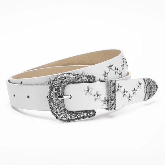 Star Rivet Retro Belt