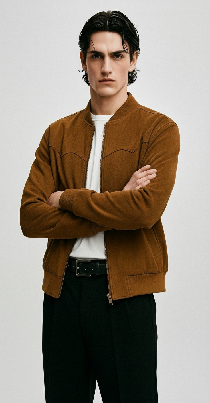 Vintage Suede Leather Jacket