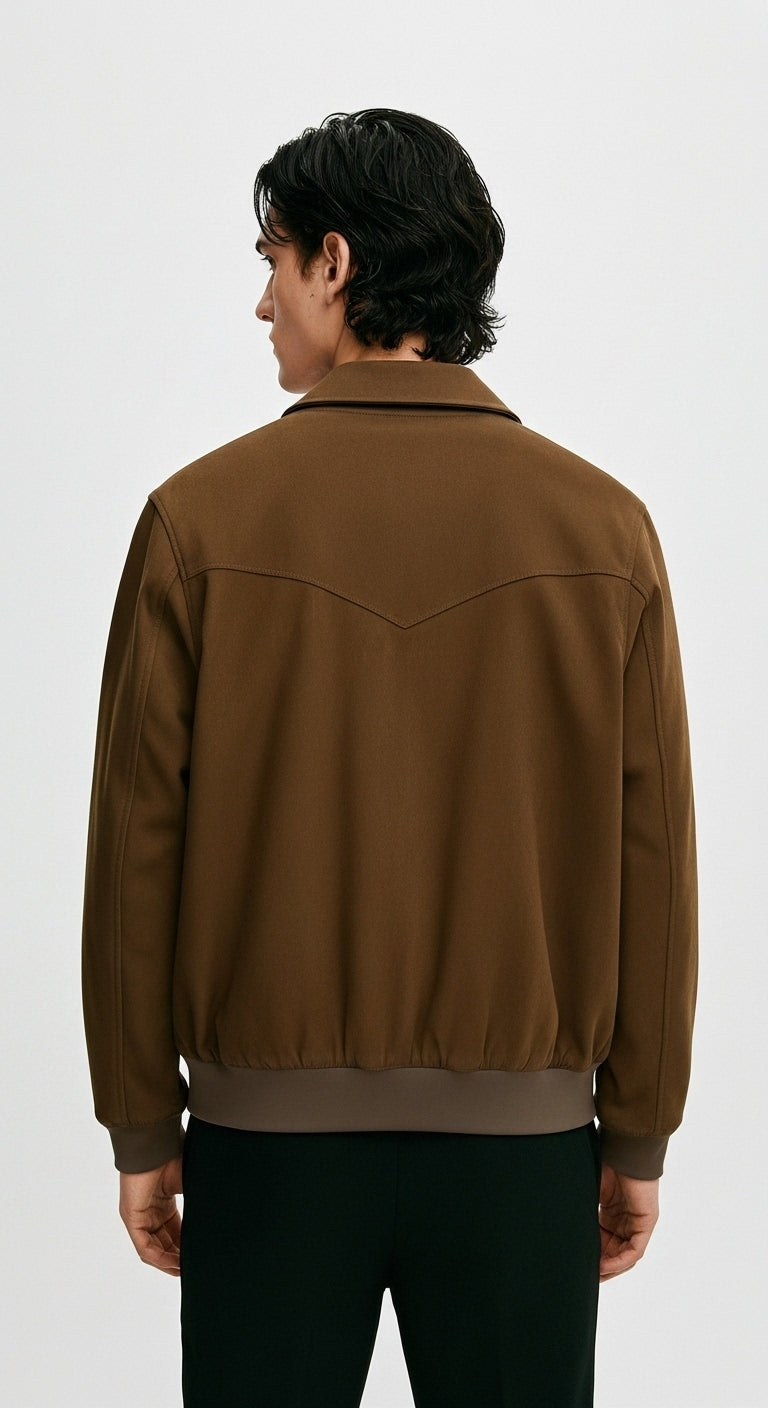 Vintage Suede Leather Jacket