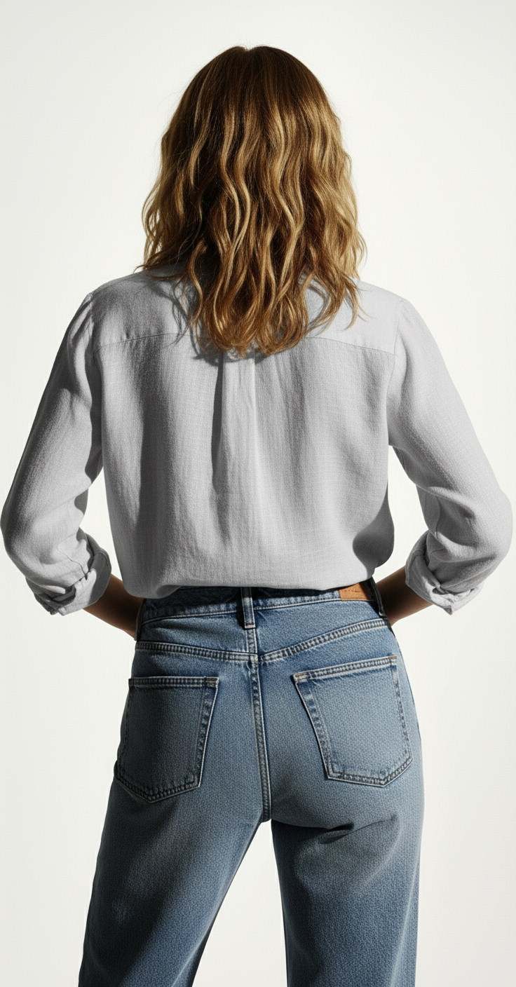 Buttoned Linen Long Sleeve