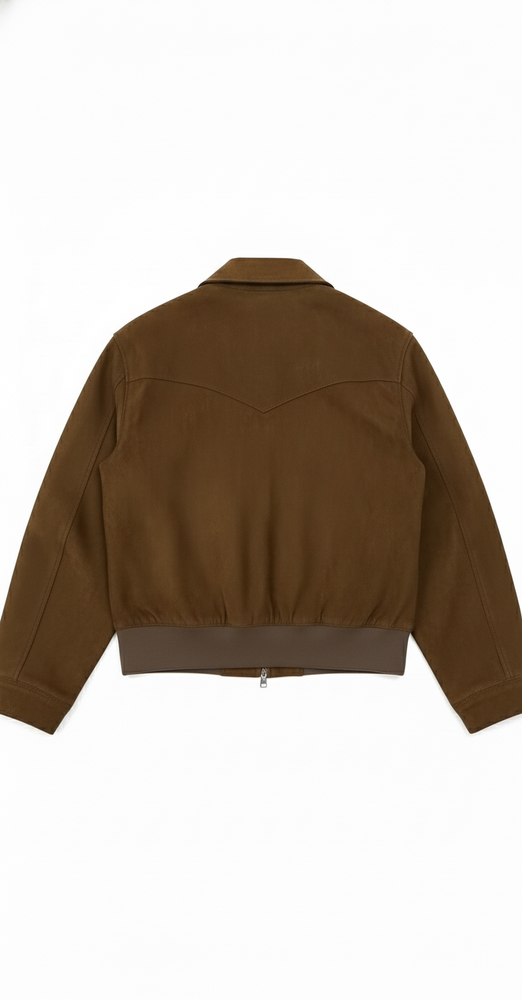 Vintage Suede Leather Jacket