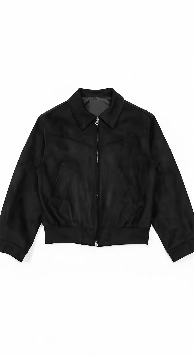 Vintage Suede Leather Jacket