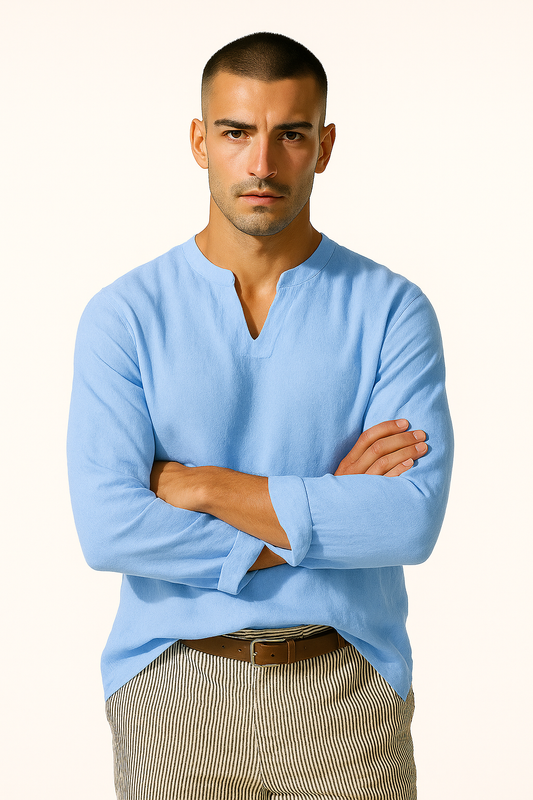Cozy Casual Lightweight V Neck