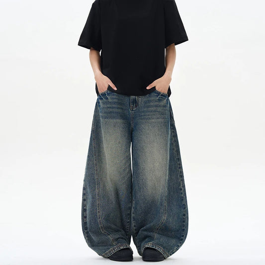 Oversized Wide Leg Streetwear Jeans
