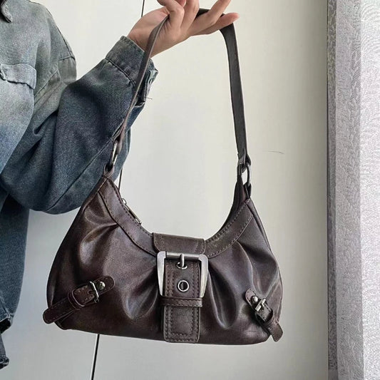 Vintage Leather Shoulder Bag