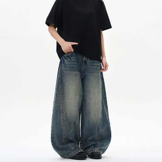 Oversized Wide Leg Streetwear Jeans