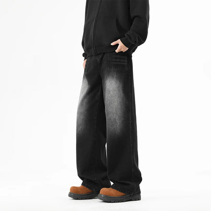 Classic Wide-Leg Retro Jeans