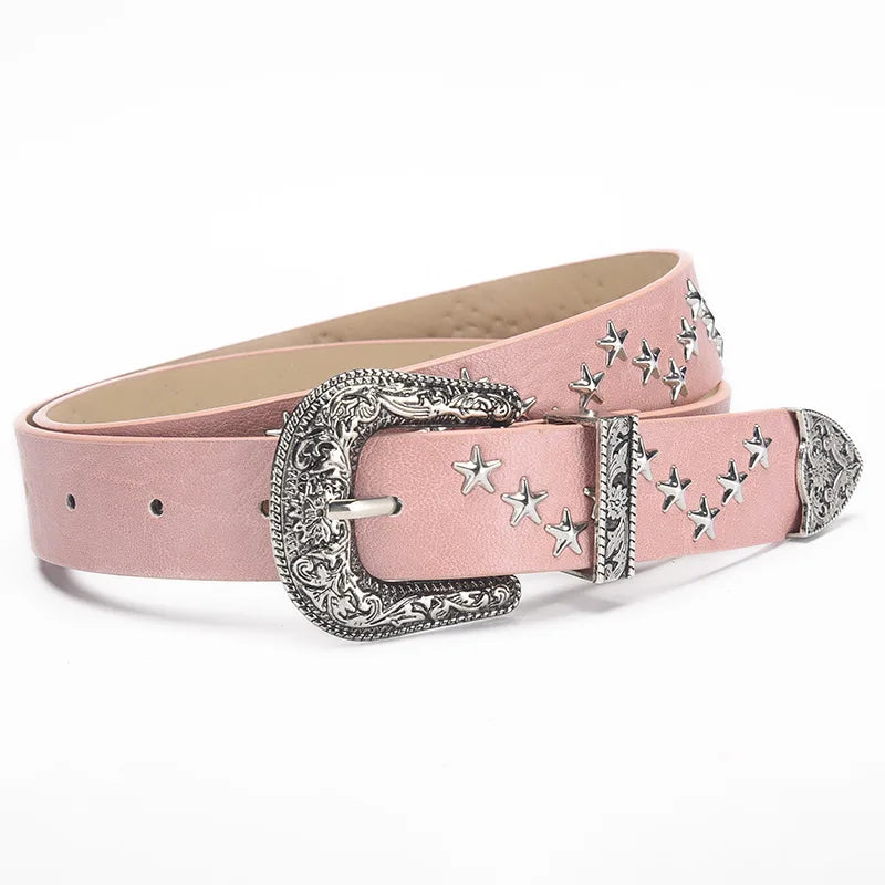 Star Rivet Retro Belt