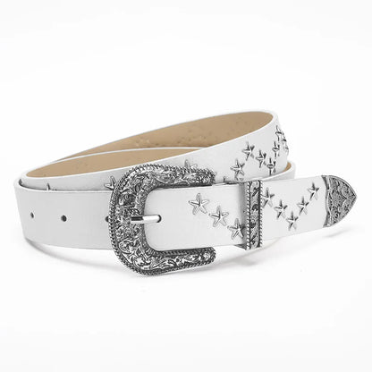 Star Rivet Retro Belt