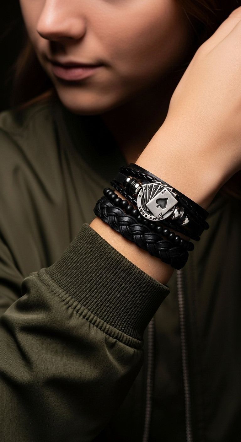 The Hand Your Dealt Bracelet