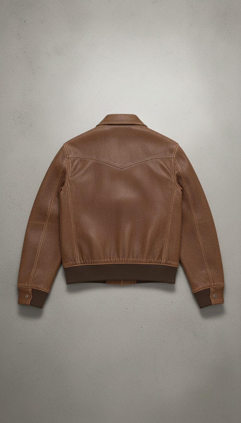 Vintage Suede Leather Jacket