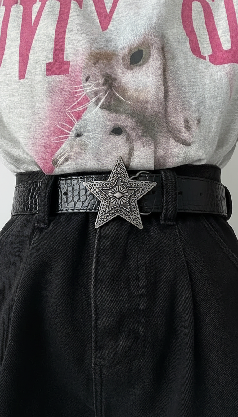 Punk Star Belt