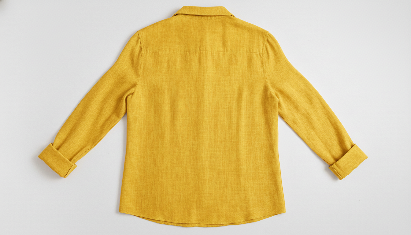 Linen Threaded Button Up