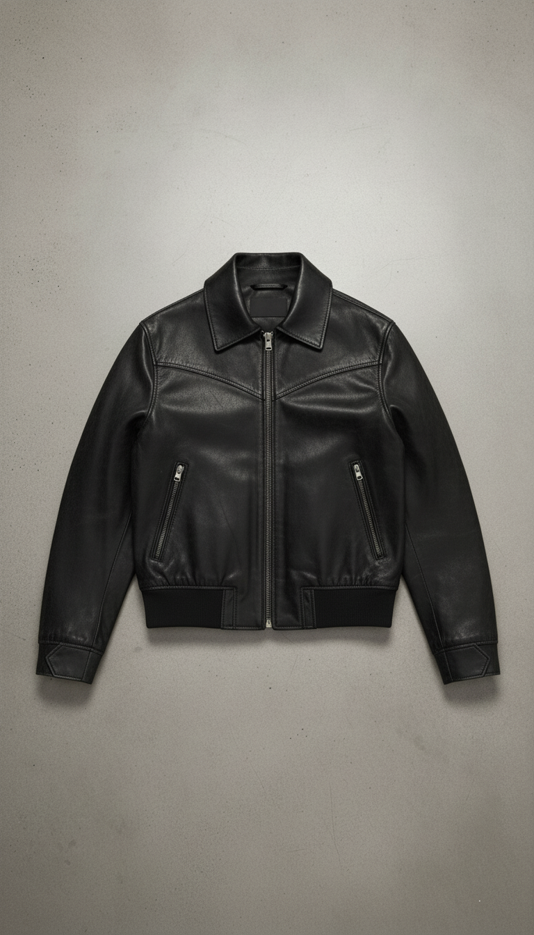 Vintage Suede Leather Jacket