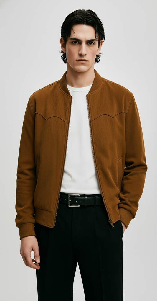 Vintage Suede Leather Jacket