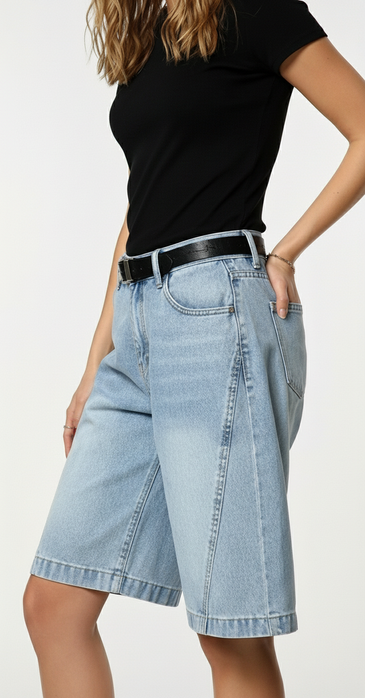 Light Blue Vintage Jean Shorts