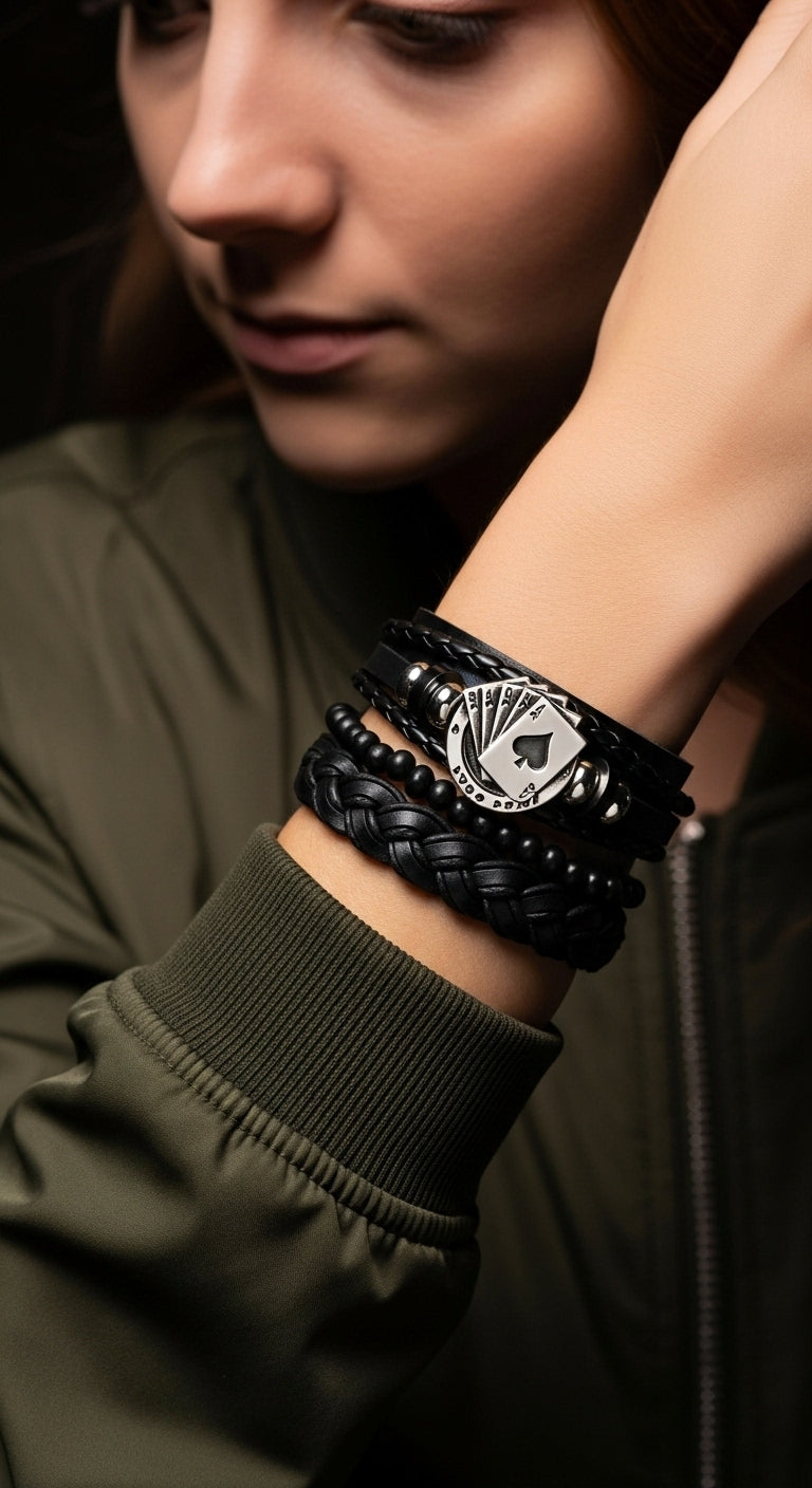 The Hand Your Dealt Bracelet