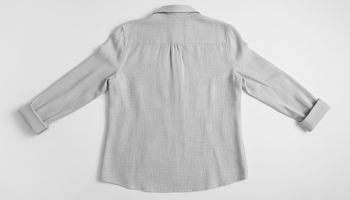 Linen Threaded Button Up