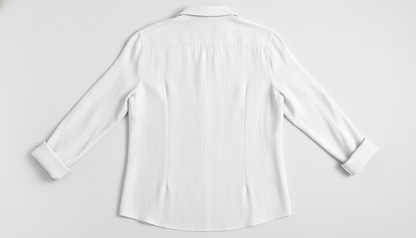 Linen Threaded Button Up